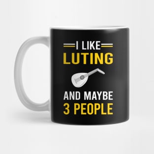 3 People Lute Mug